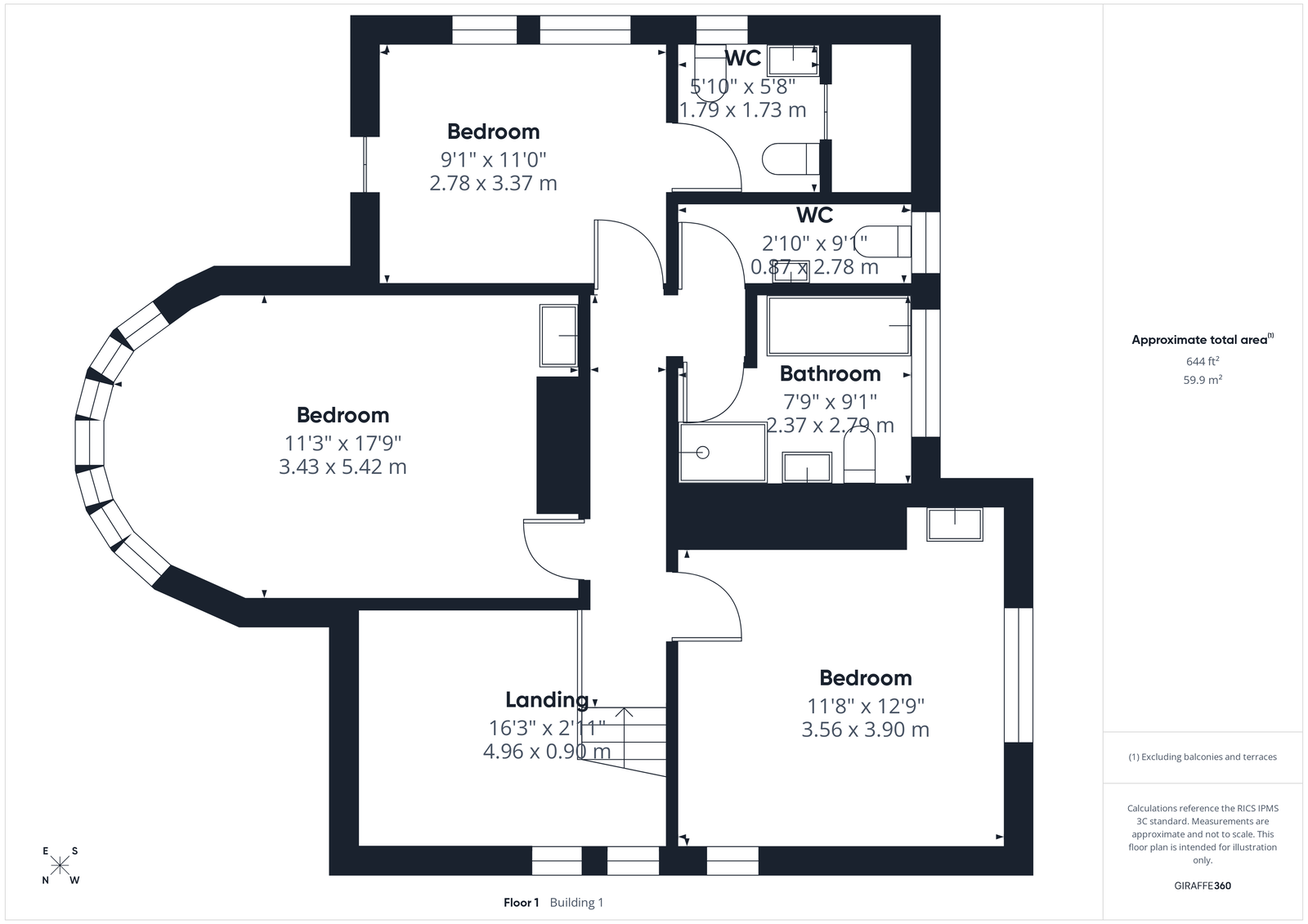 16, Mulgrave Road, Whitby floorplan