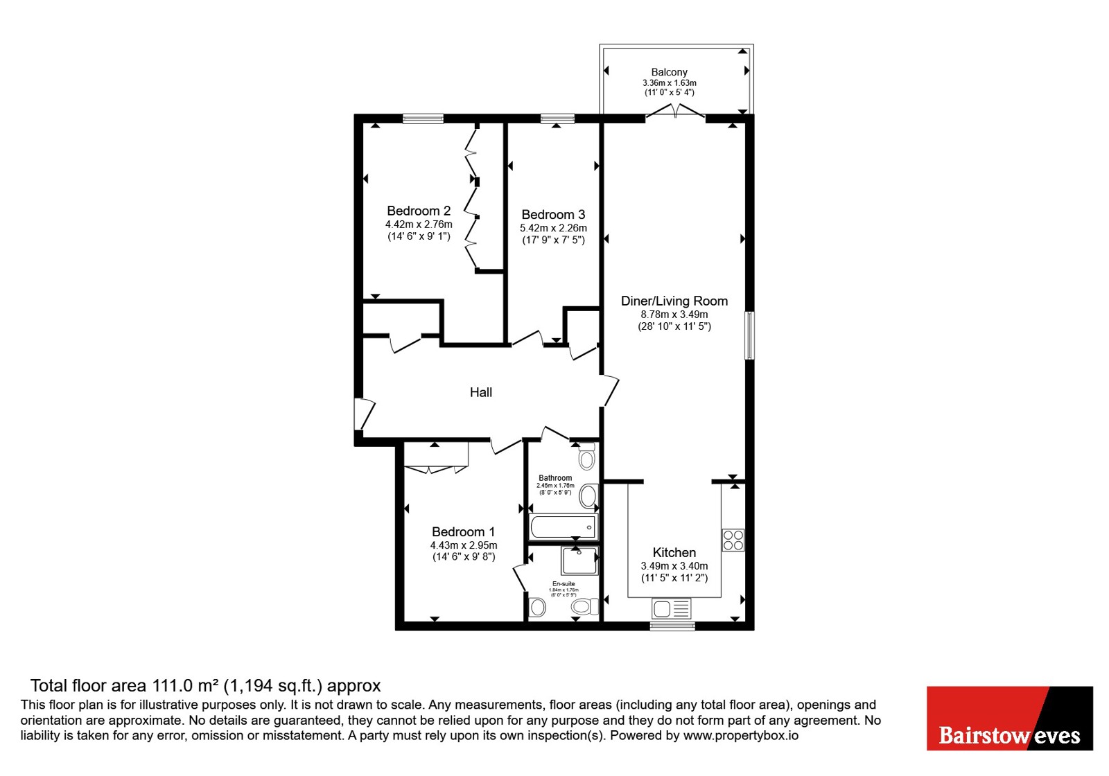 76, Shingly Place, London floorplan