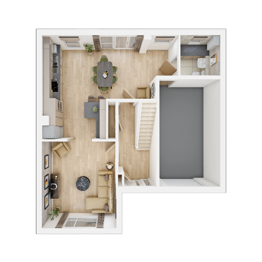 The Kitham - Plot 215, Glenvale Park, Beaumont Road, Wellingborough floorplan