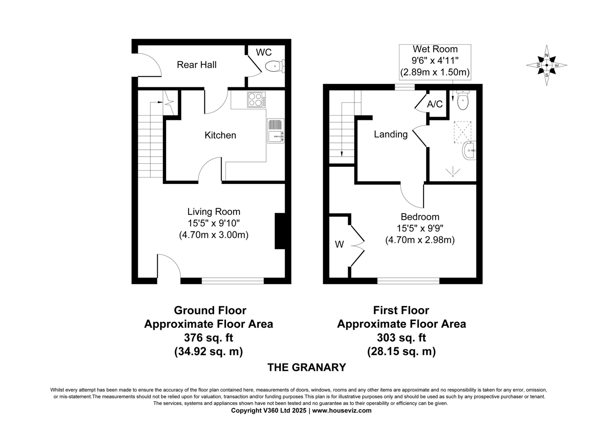 Elcott Farm, Cleobury Mortimer floorplan