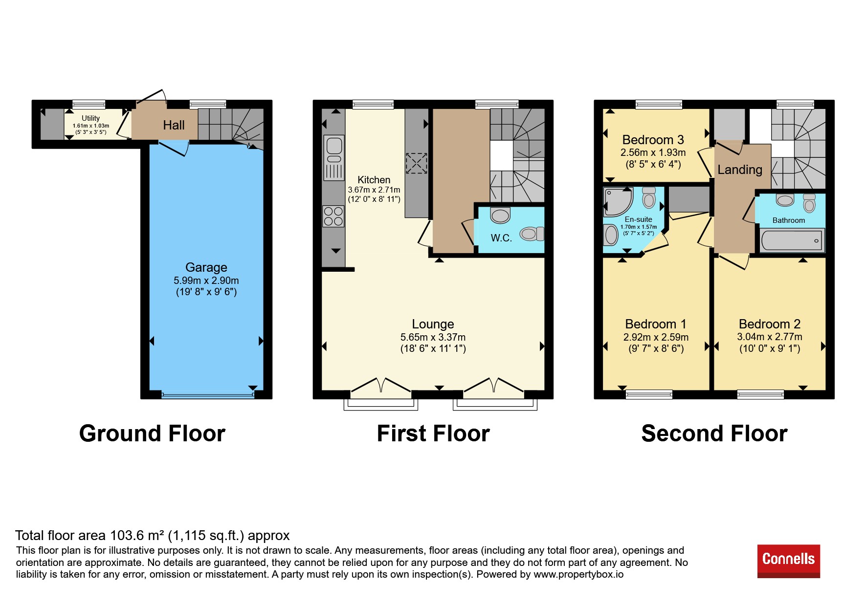 20, Betjeman Way, Kidderminster floorplan