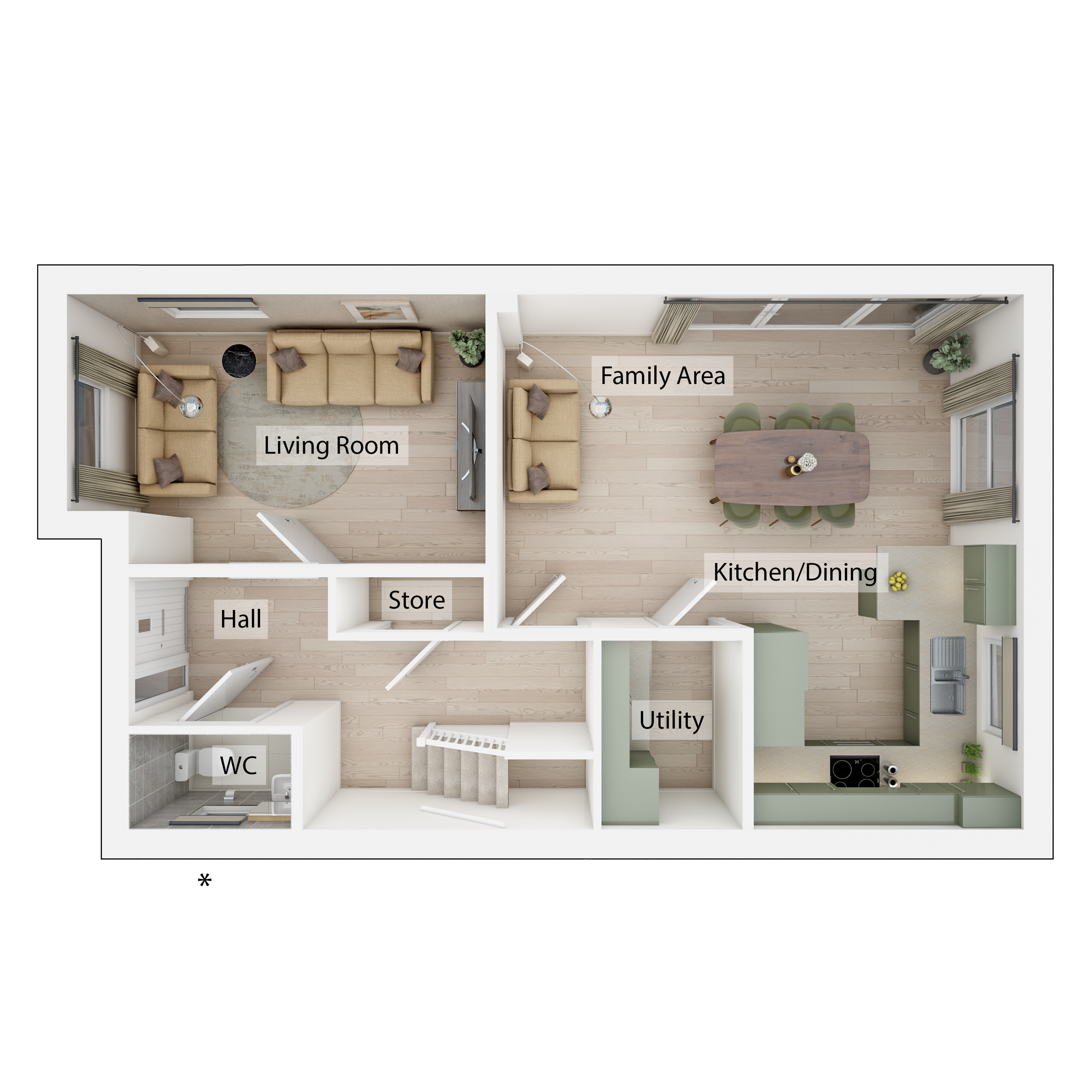 The Broyle, Ringmer, Lewes floorplan