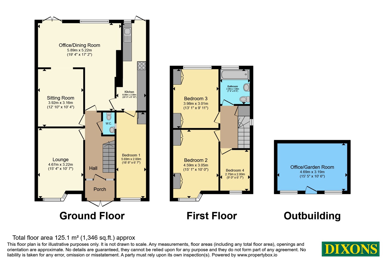 16, Beckminster Road, West Midlands floorplan