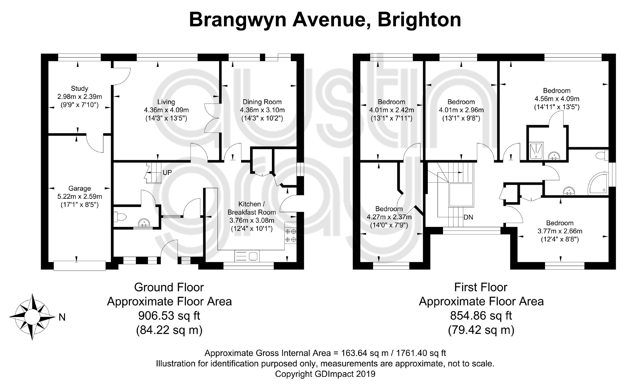 5 Bedrooms  for sale in Brangwyn Avenue, Patcham, Brighton BN1