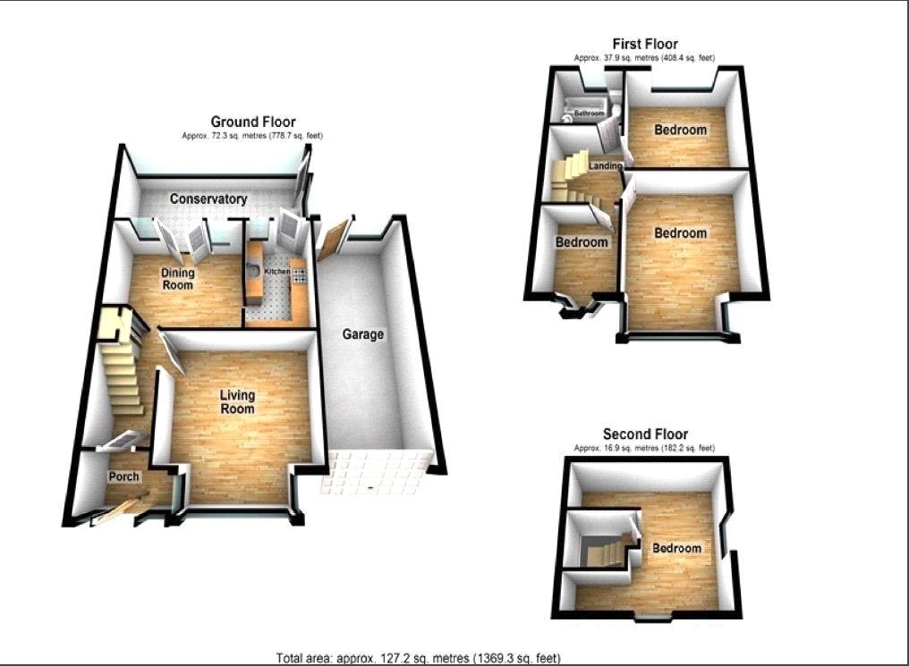 39, Grafton Avenue, Kent floorplan