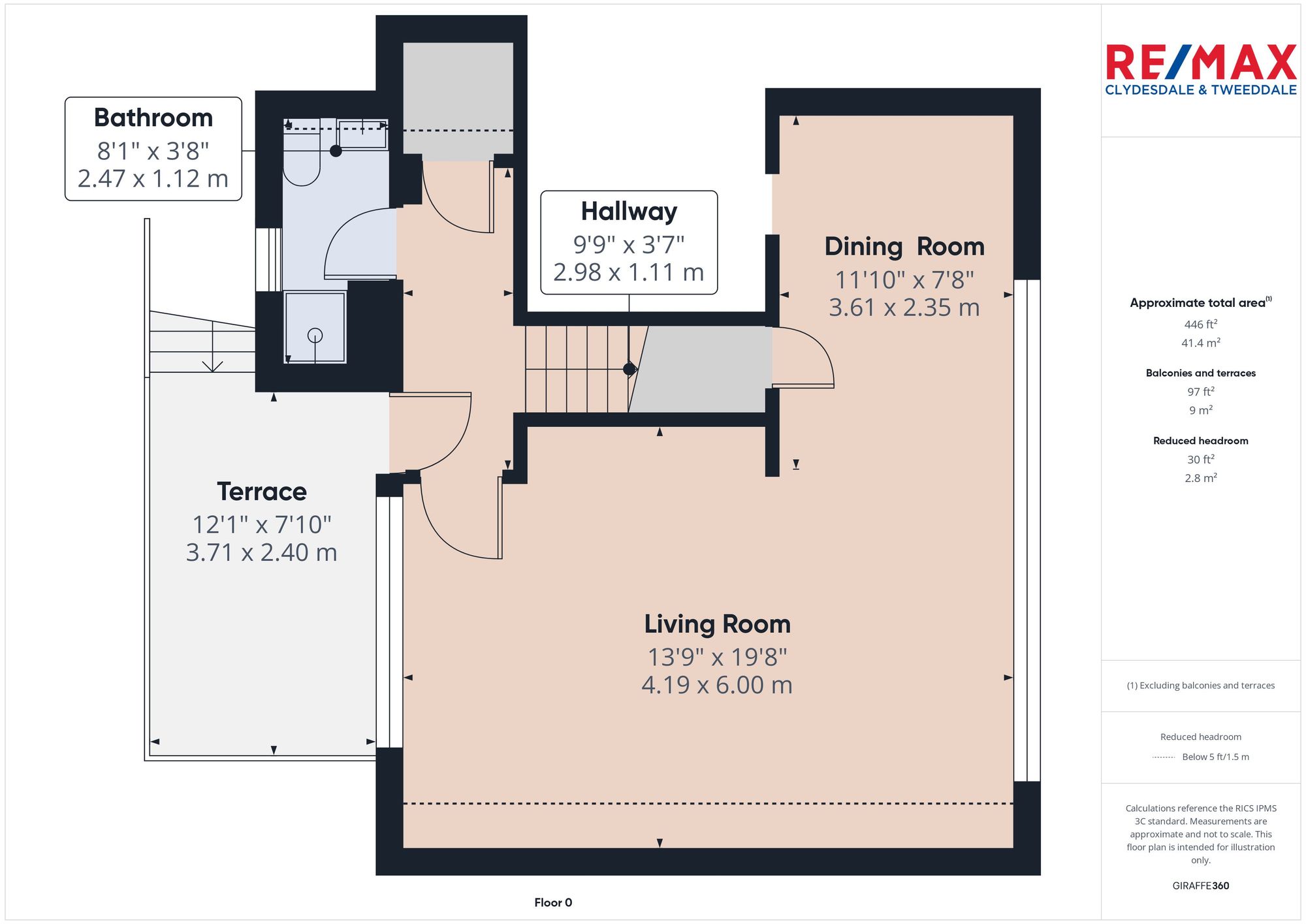 Osprey 13, Drimsynie Holiday Village, Cairndow floorplan