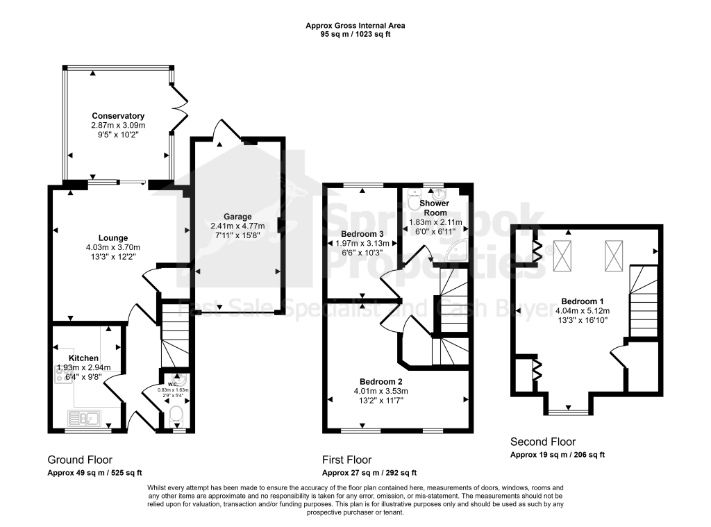 Woodfield Close, Hereford floorplan