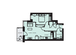 91, Marathon House, Wembley floorplan