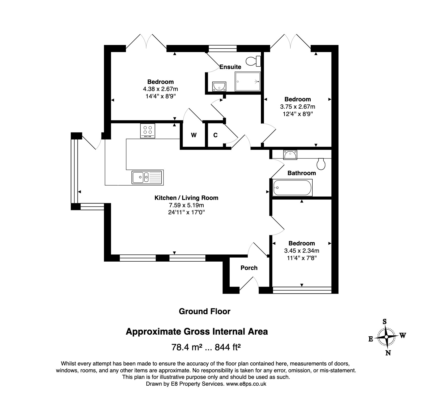 19, Lewis Road, Chipping Norton floorplan