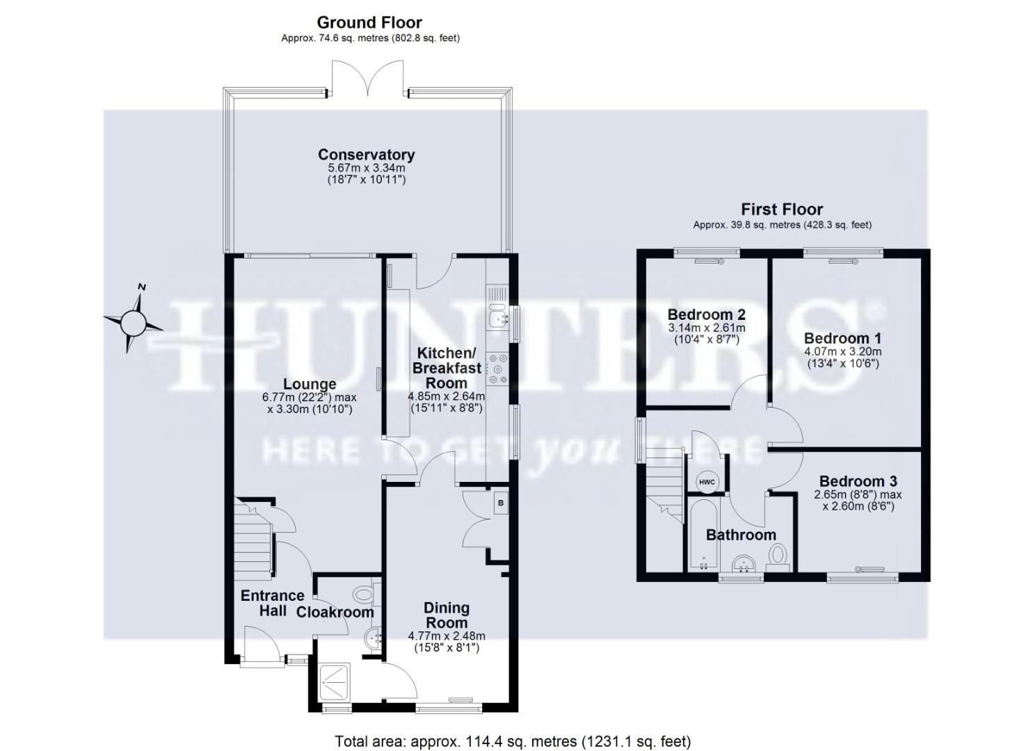 10, Broadmere Close, Dursley floorplan