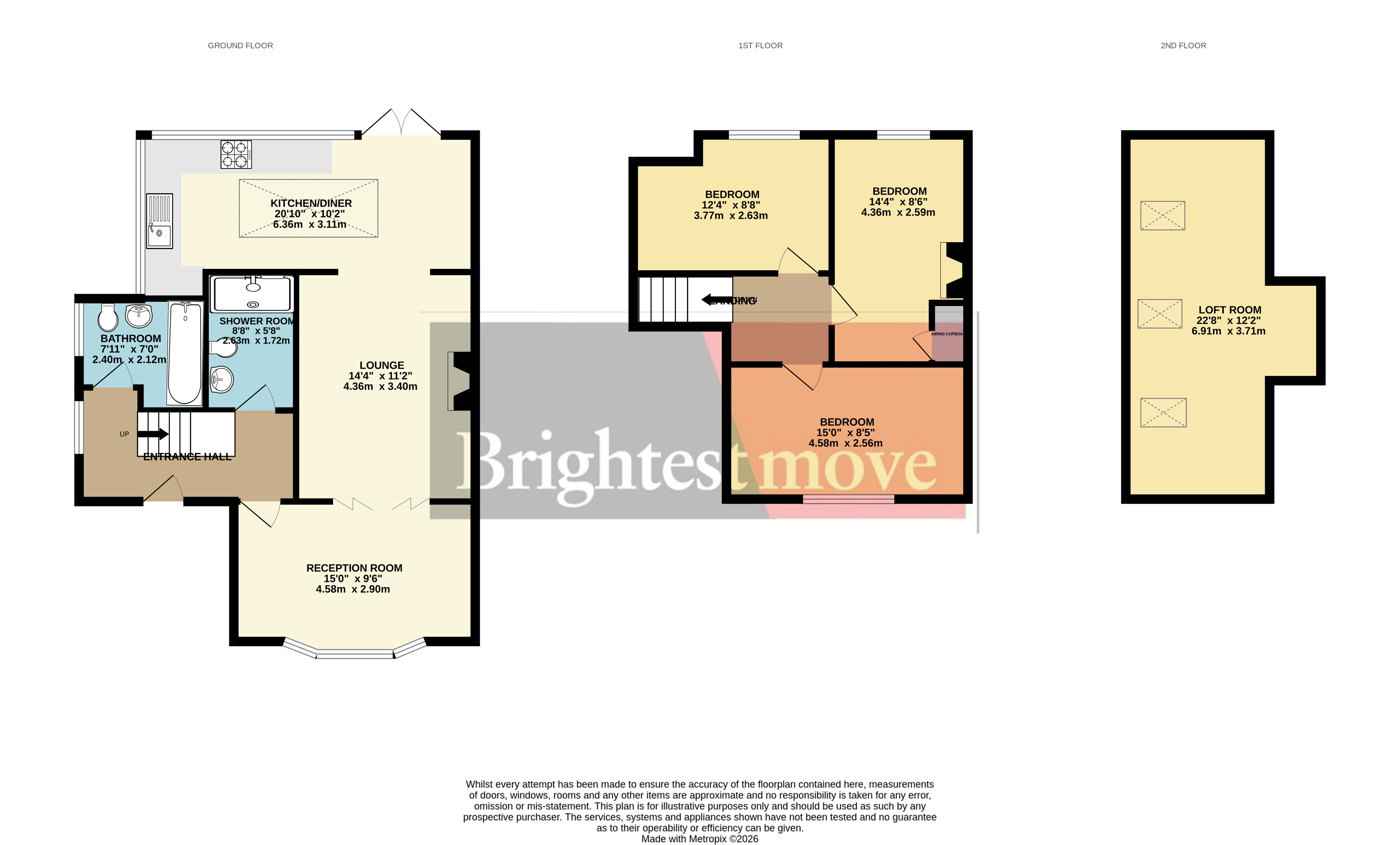 1 Middlecroft, The Causeway, Highbridge floorplan