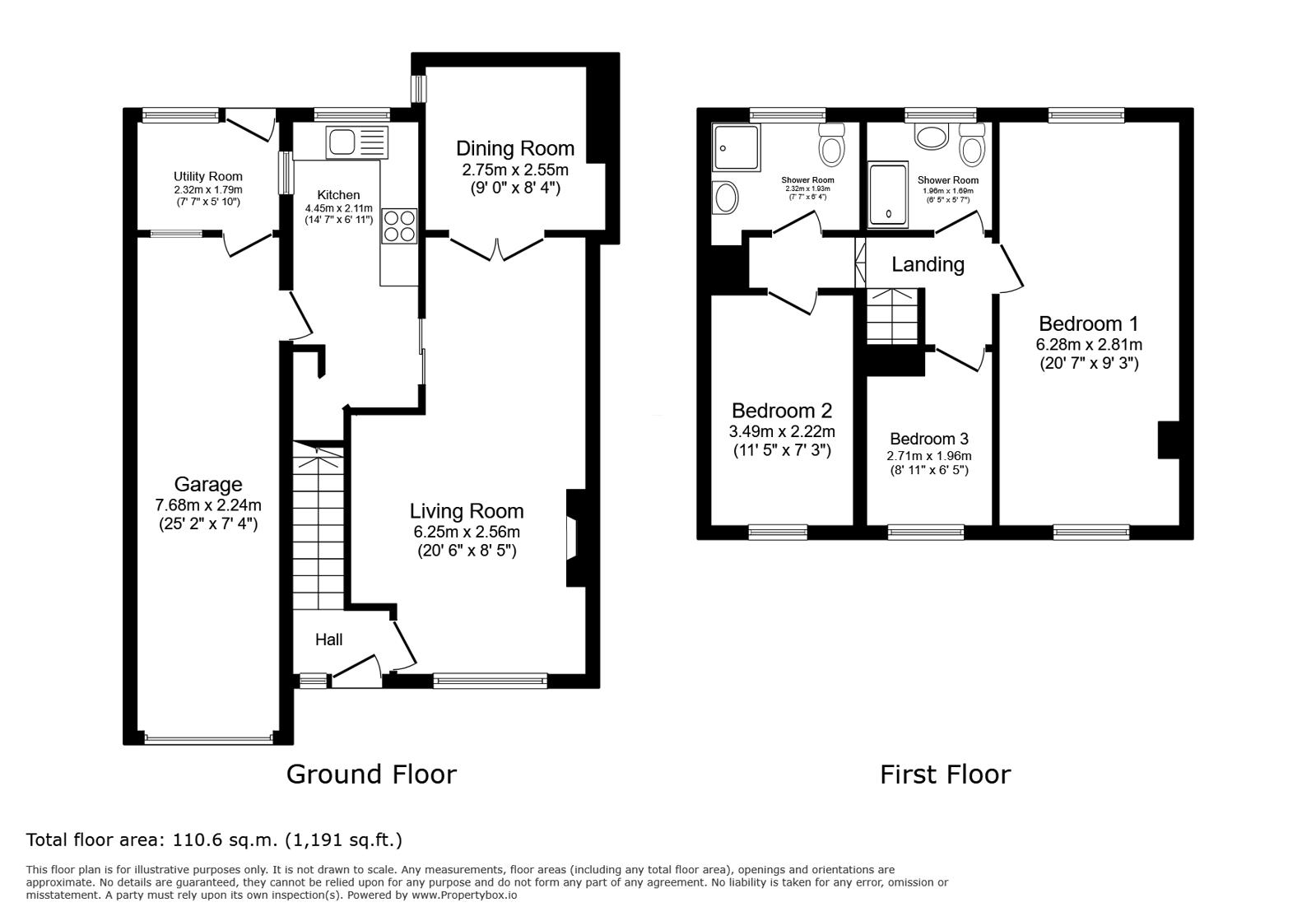 159, Fairford Road, Reading floorplan