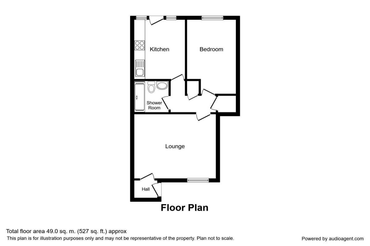 1 Bedrooms Flat for sale in Prestwood Road, Wolverhampton WV11