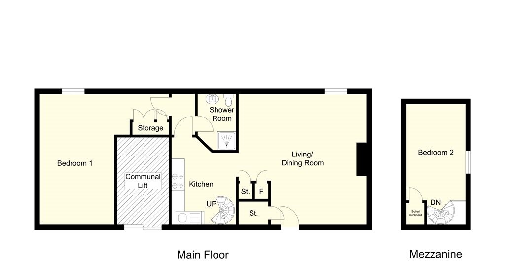 Boothroyds, 20 Halifax Road, Dewsbury WF13, 2 bedroom flat for sale