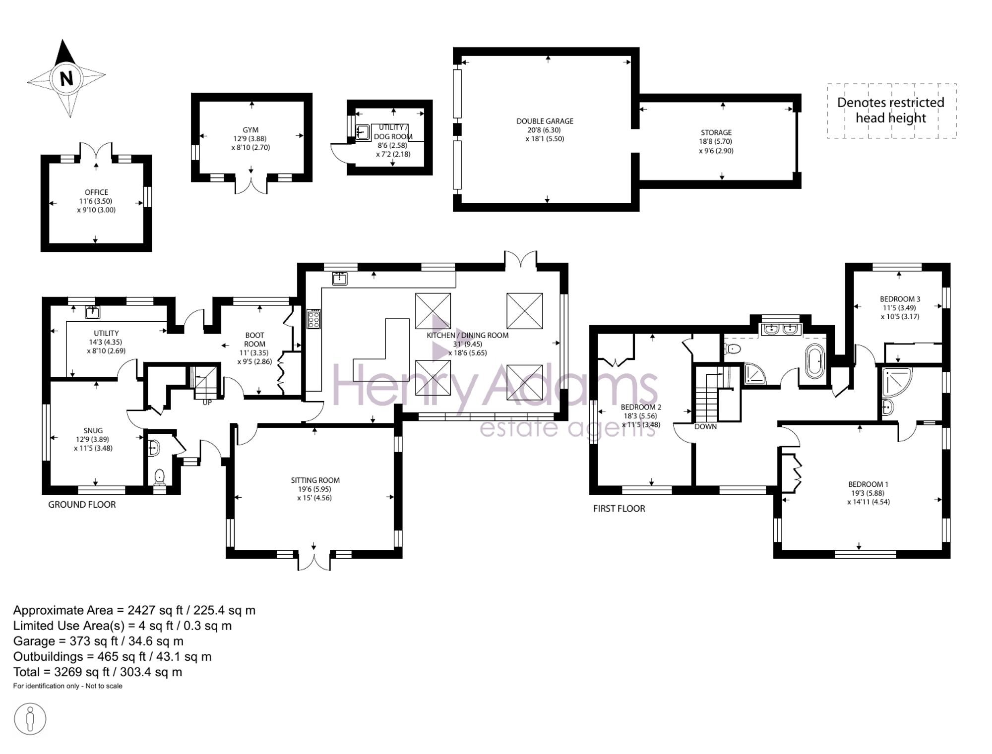 Lime View House, Tudor Close, Pulborough floorplan