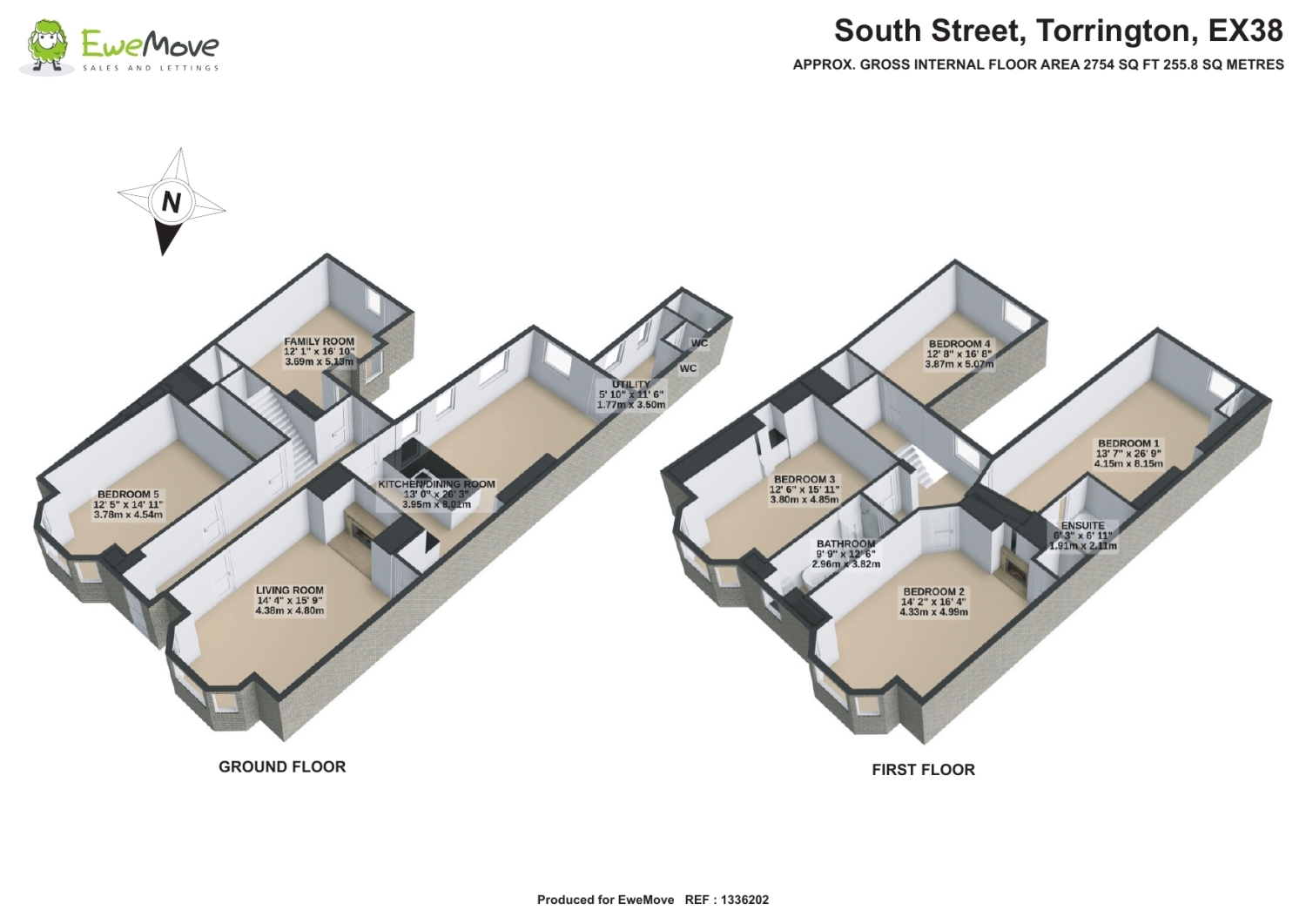 40, South Street, Torrington floorplan