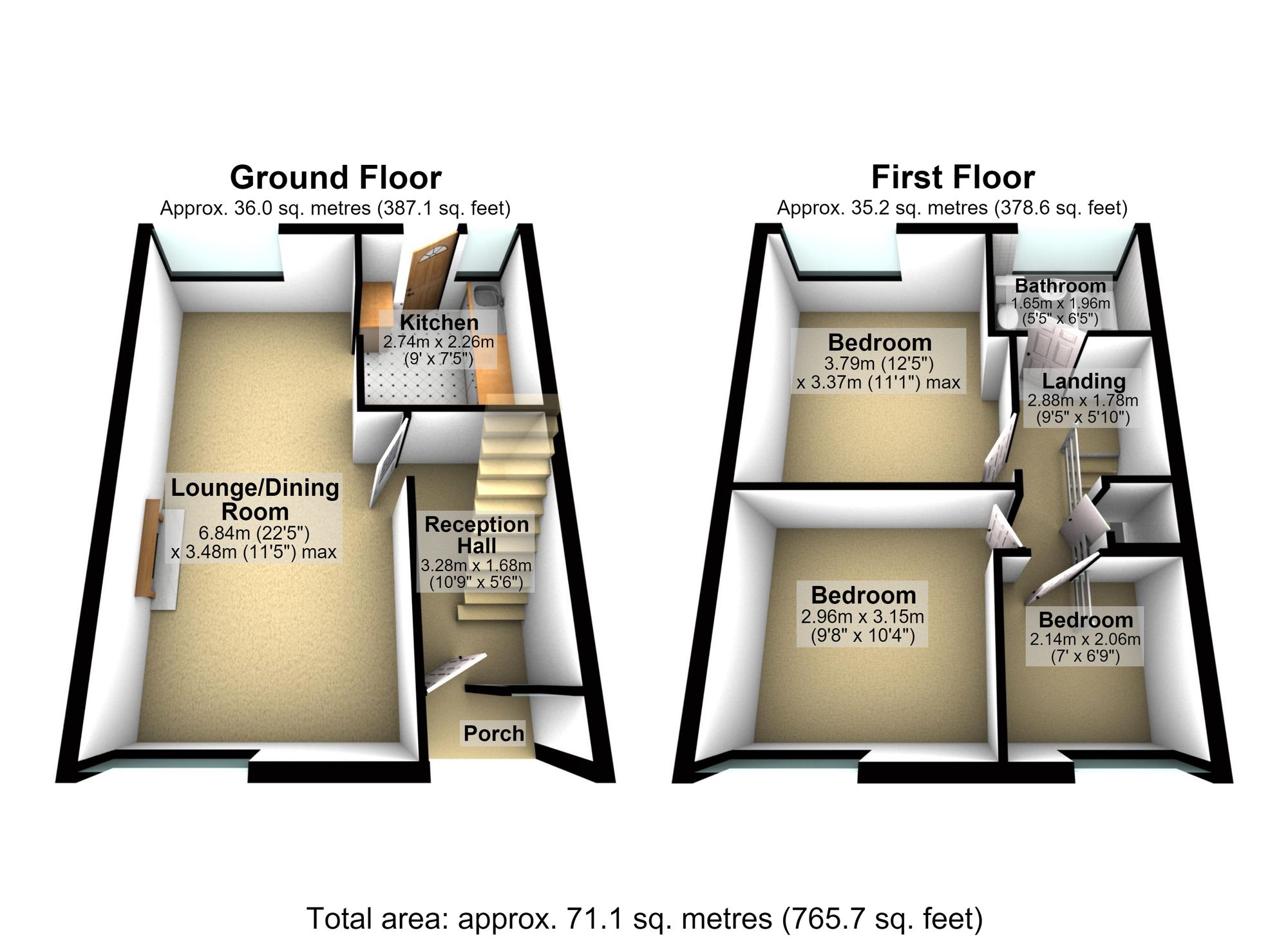 66 Queensway, Torquay floorplan