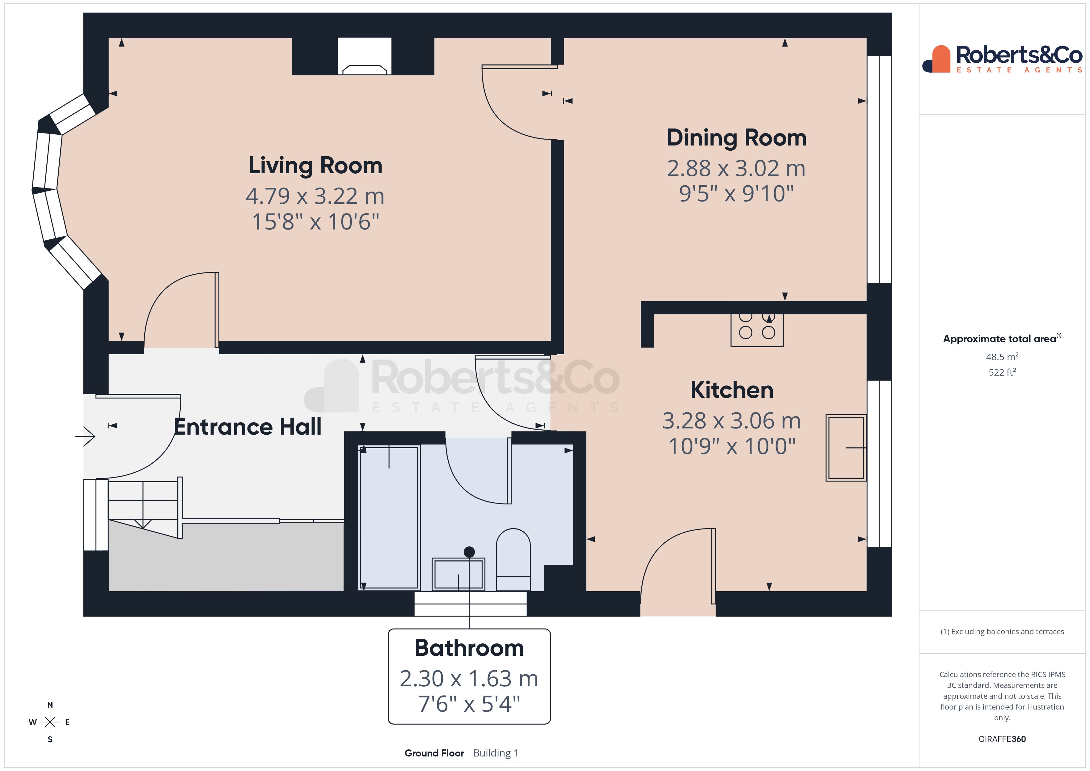 9, West Croft, Much Hoole floorplan