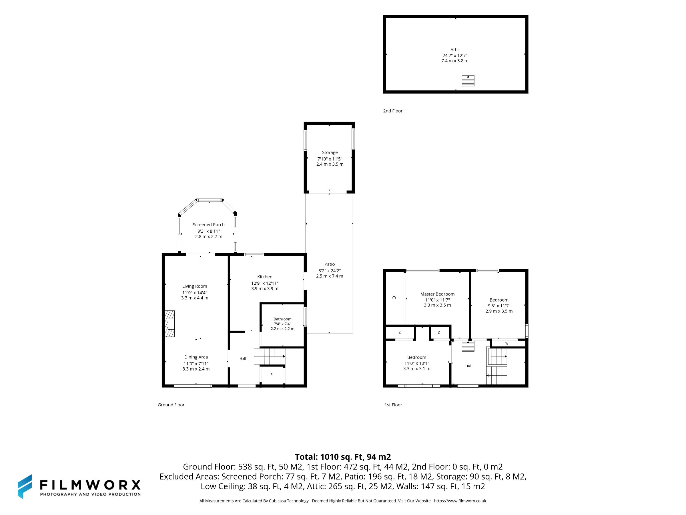 21, Cotton Street, Stirling floorplan