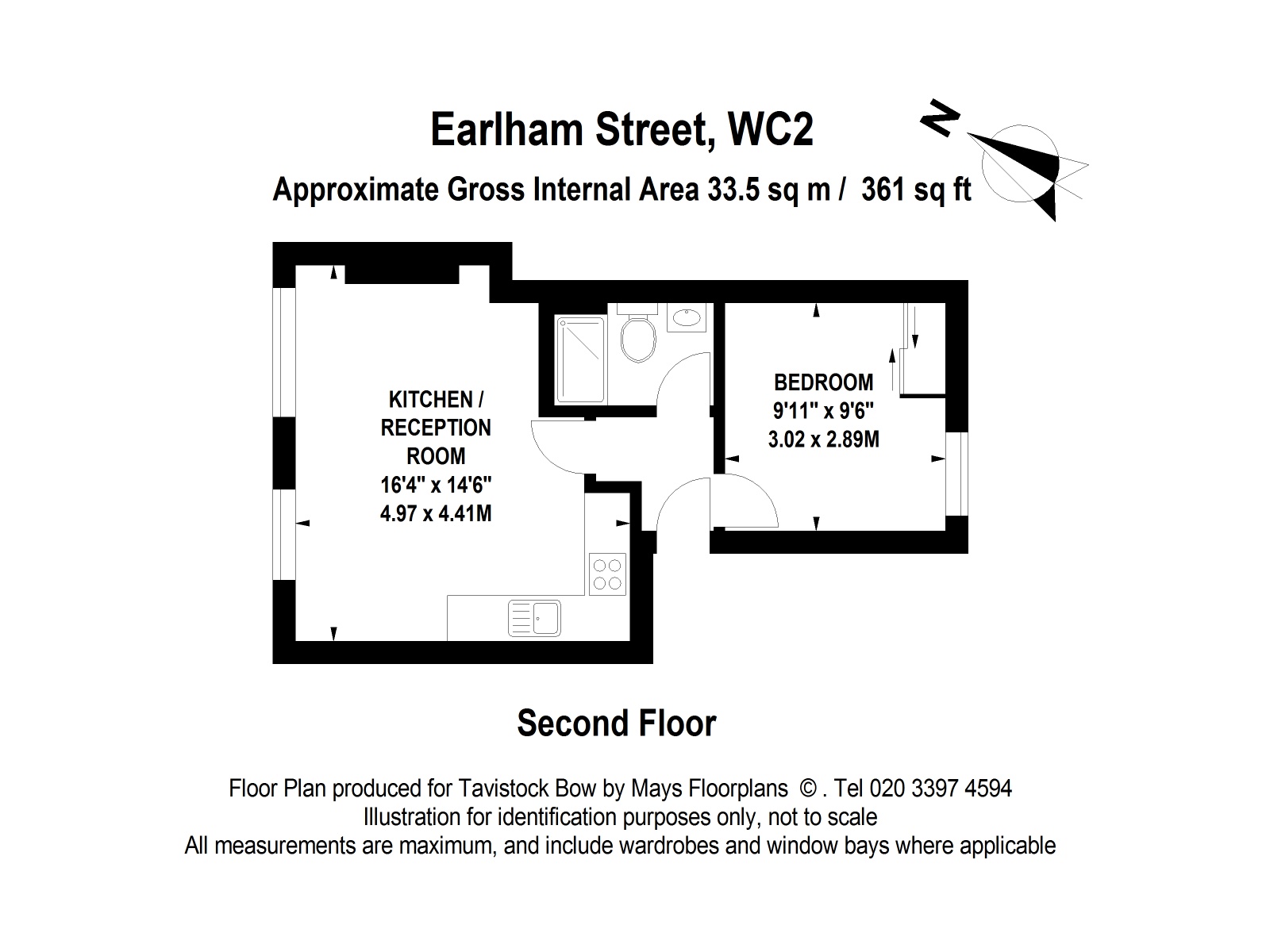 1 Bedrooms Flat to rent in Earlham Street, London WC2H