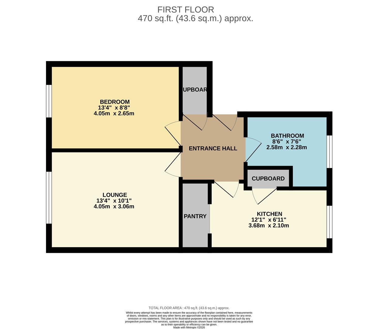 16, Castleford Walk, Chorlton floorplan