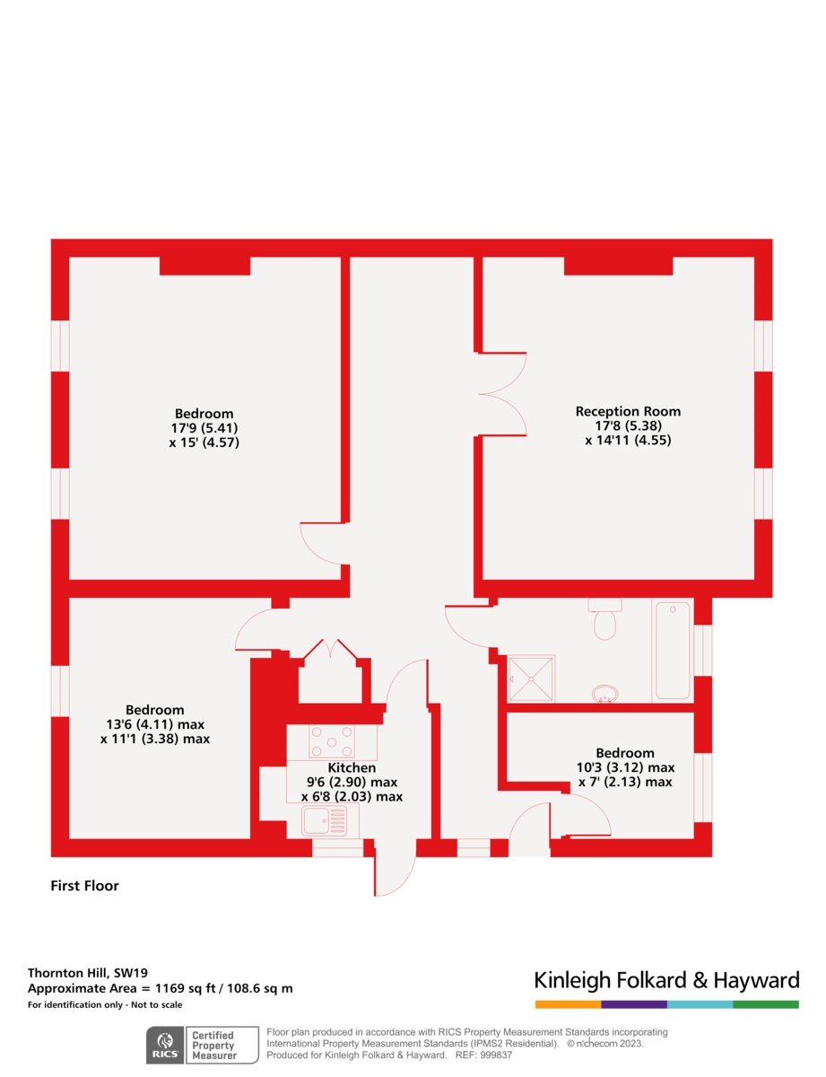 Thornton Hill, London floorplan