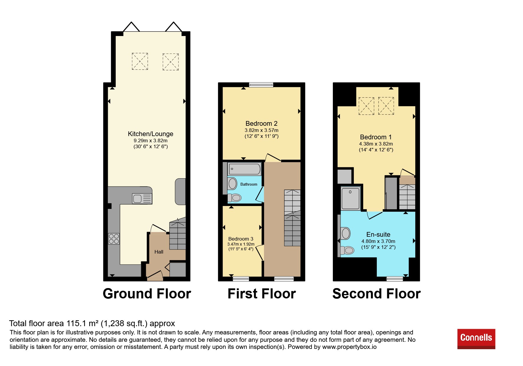 7, Victory Close, Lichfield floorplan