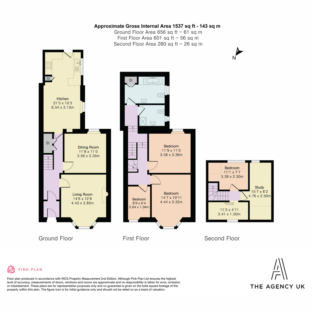 34, Roskear, Camborne floorplan