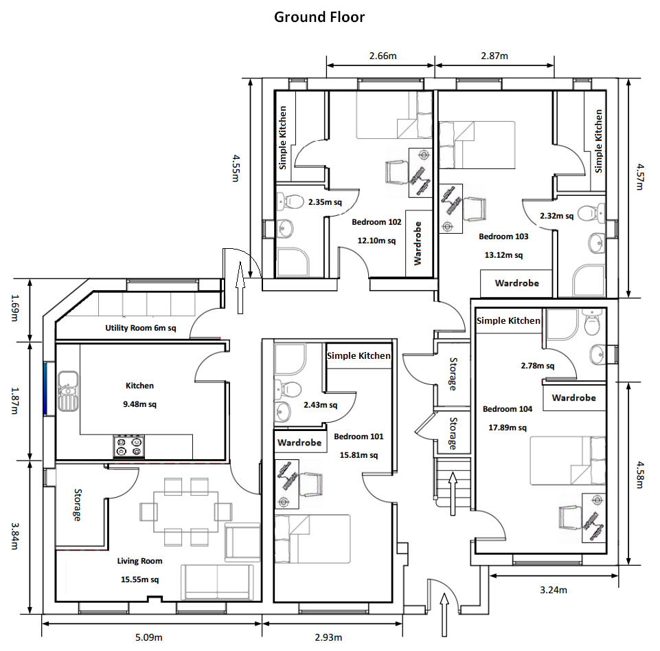 1, Squires Way, Coventry, Squires Way, Coventry, Coventry floorplan