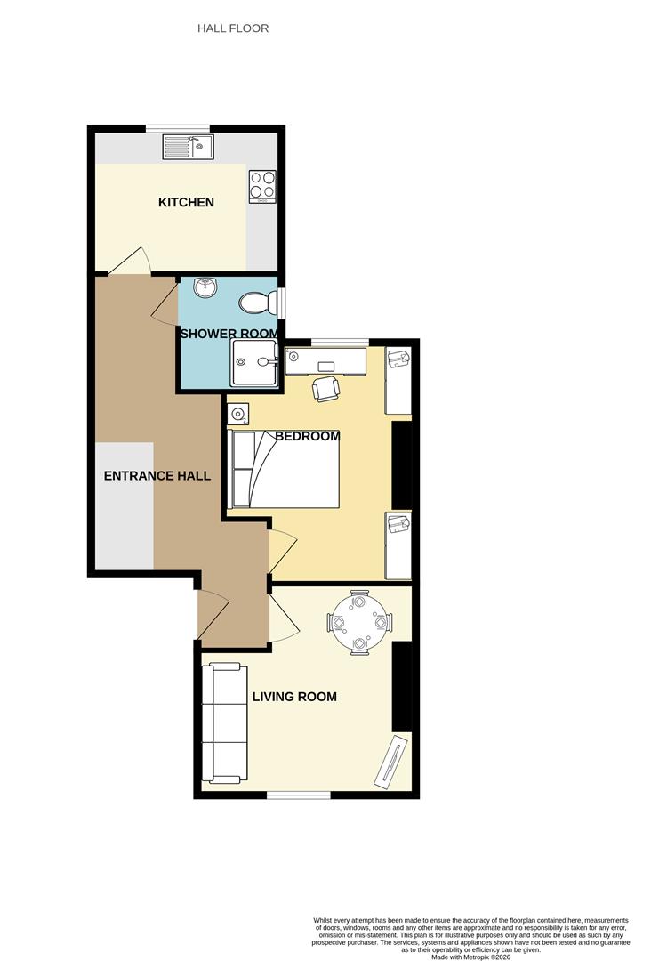 Flat 2, 41 Langney Road, Eastbourne floorplan