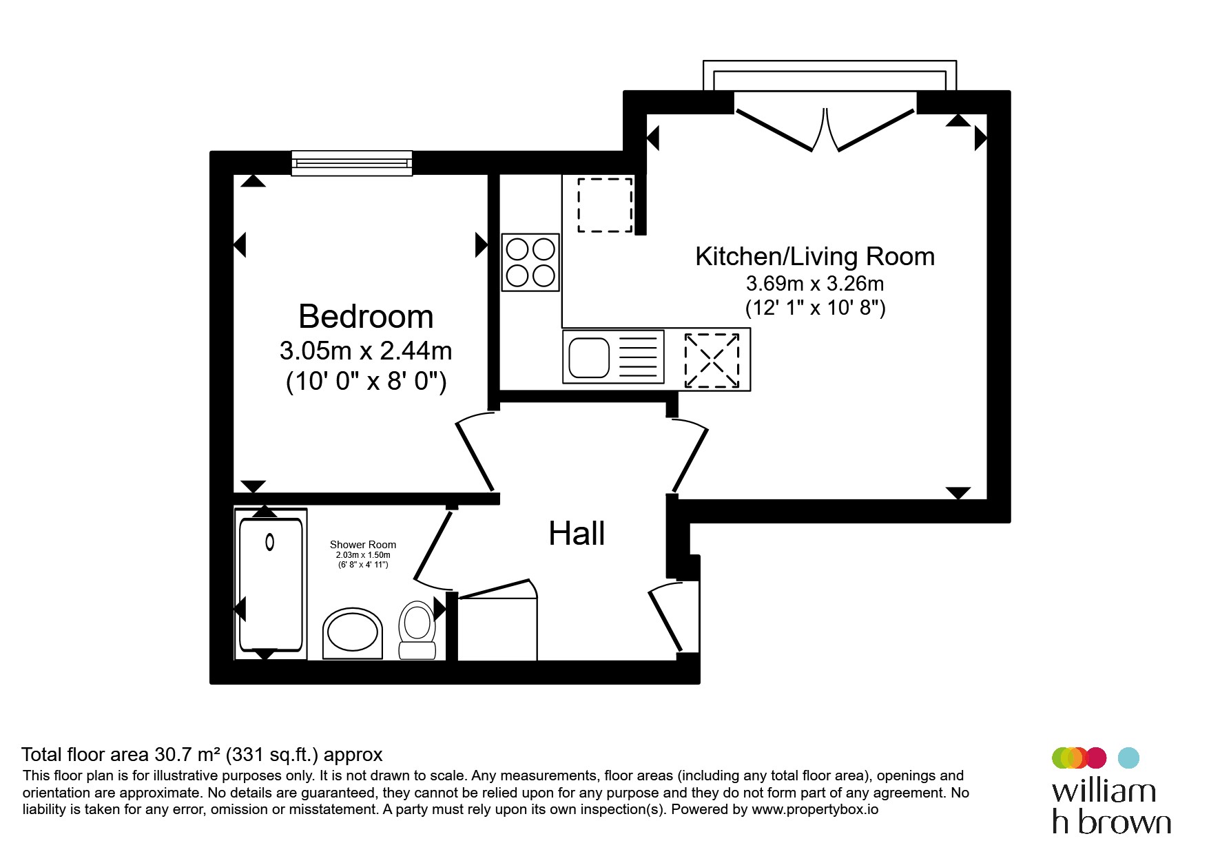 6, Oast Court, Southgate Street, Bury St. Edmunds floorplan