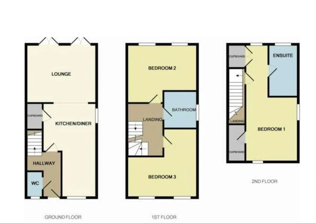 16, Tregoning Drive, ST AUSTELL floorplan