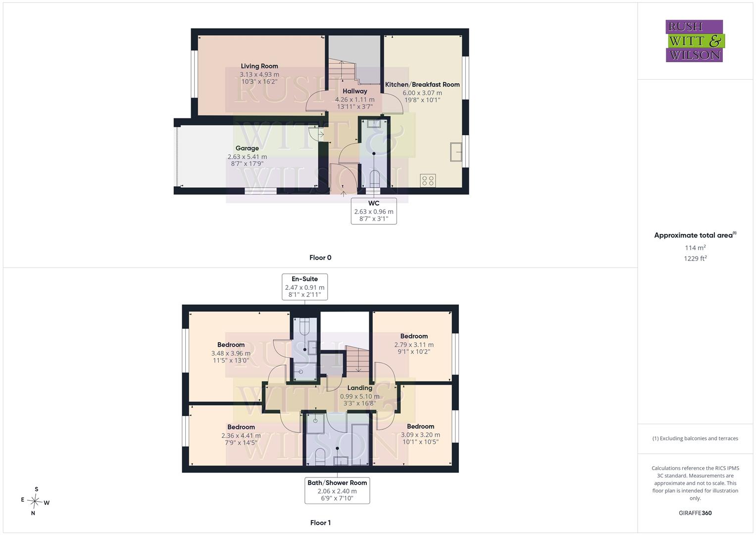 Landings, Cackle Street Brede, Rye floorplan