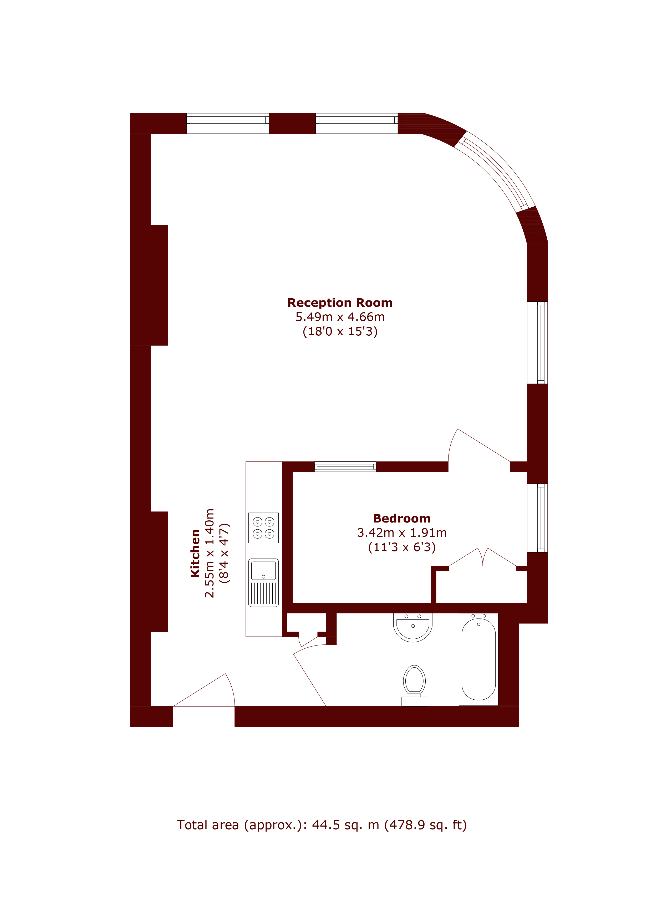 Westbourne Park Road, London floorplan
