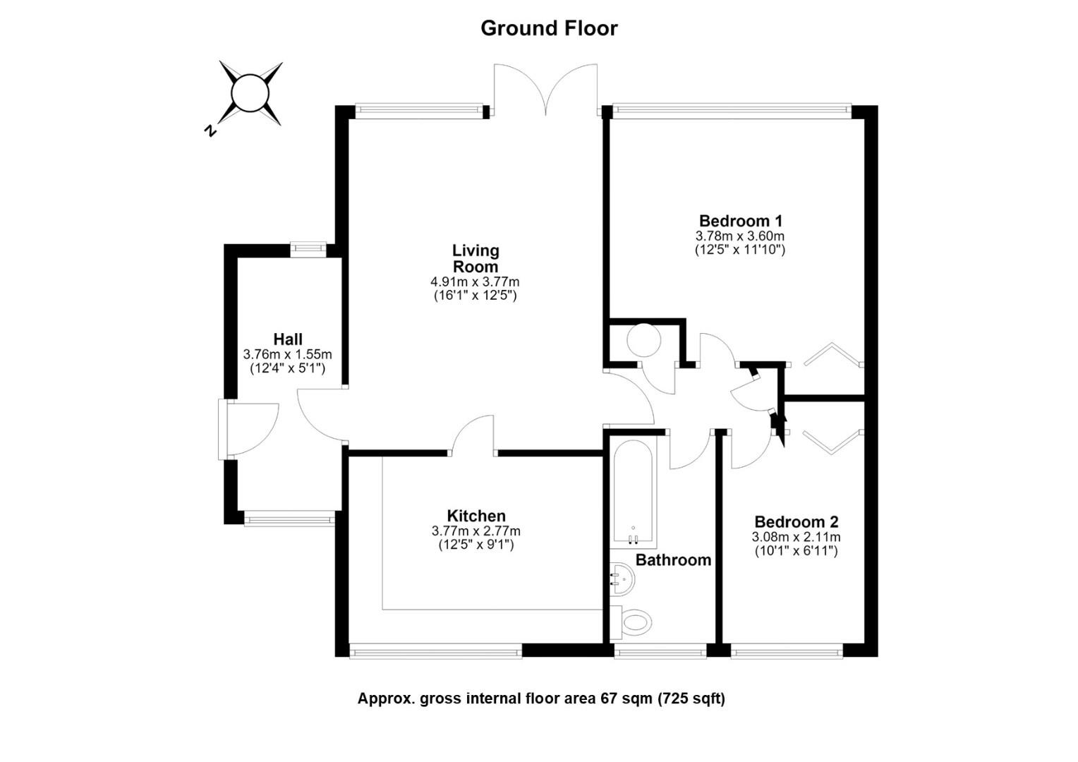 15, Highsett, Cambridge floorplan