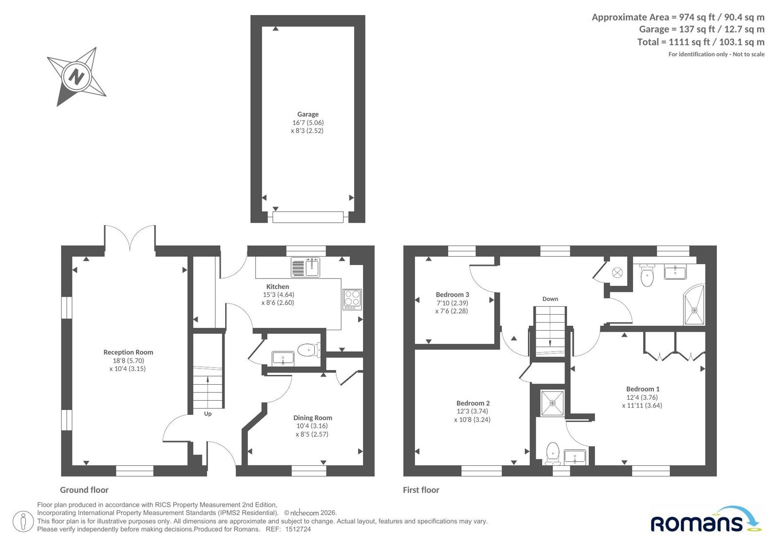 61, Dunvant Road, Wiltshire floorplan