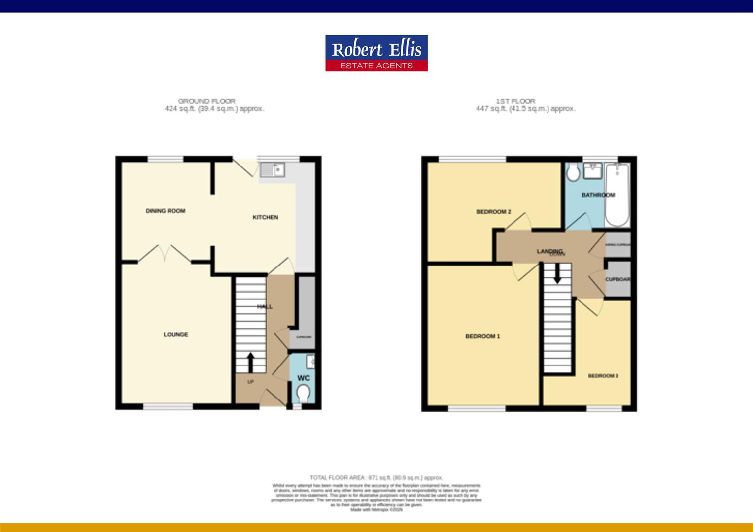10, Mulberry Gardens, Nottingham floorplan