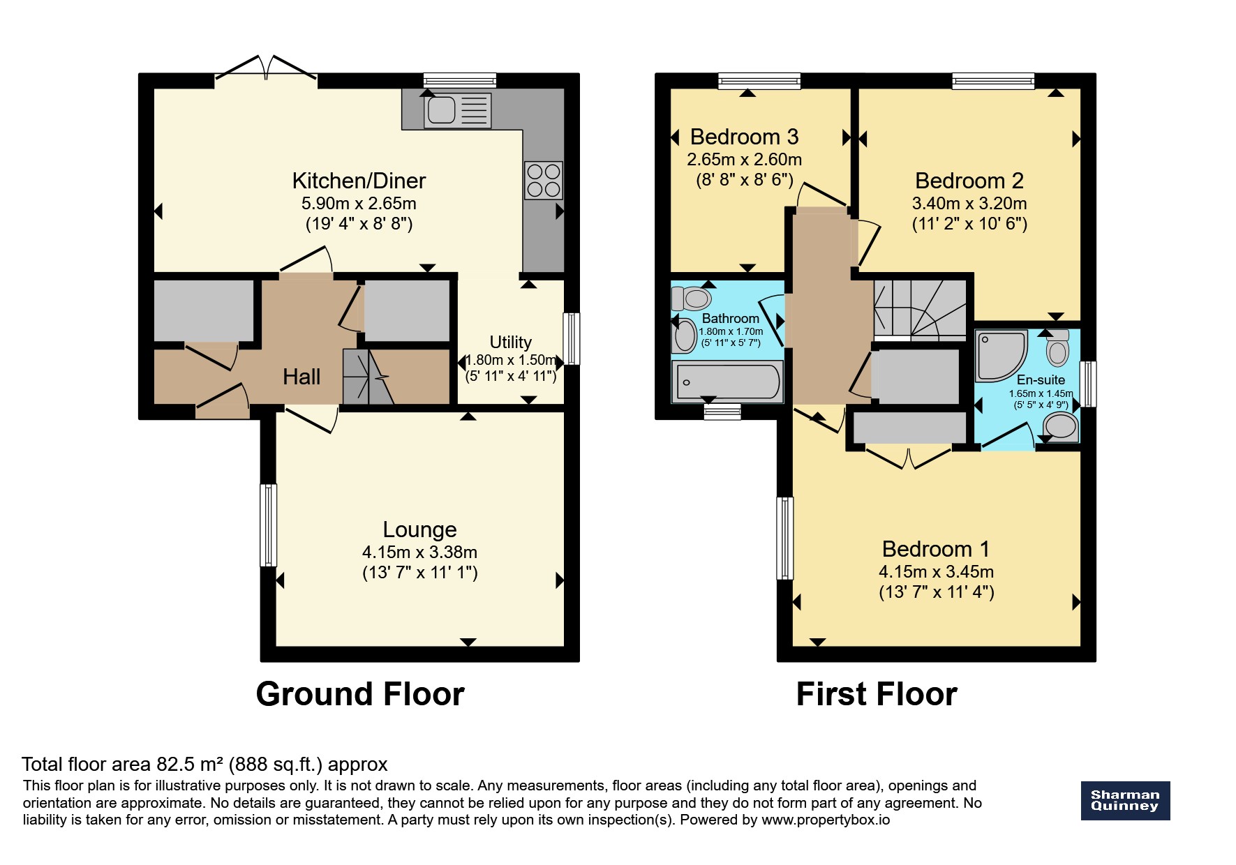 41, Boleyn Avenue, Peterborough floorplan