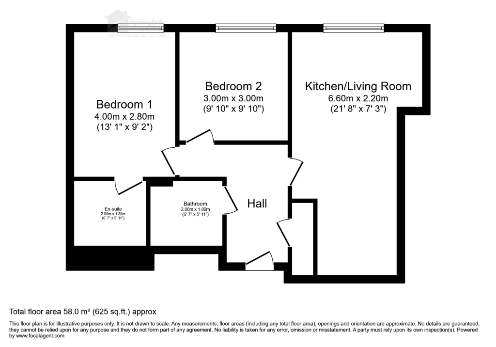 428, Water Street, Stockport floorplan