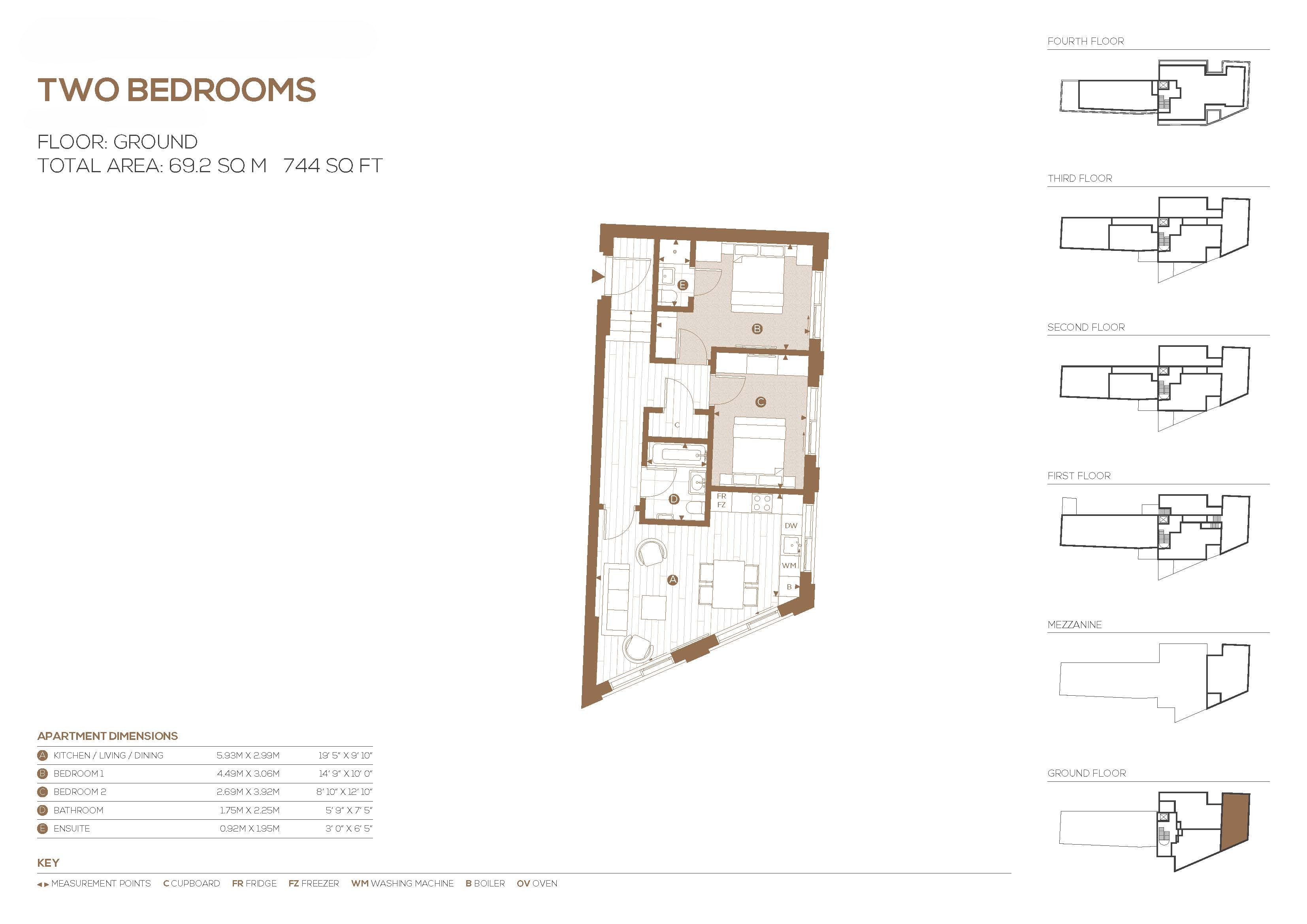 17 & 25-27, Ferdinand Street, London floorplan