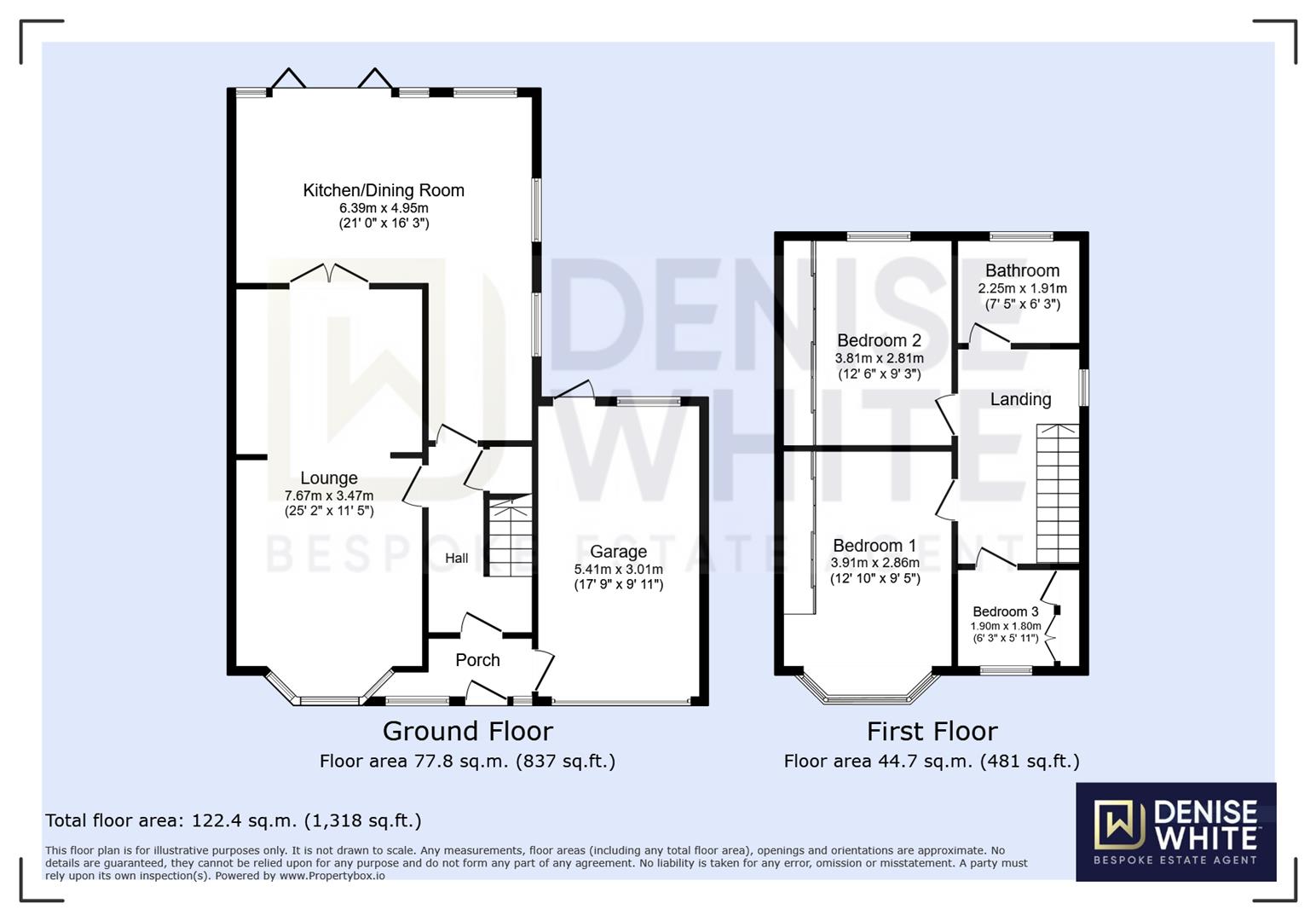 23, Heath Avenue, Staffordshire floorplan