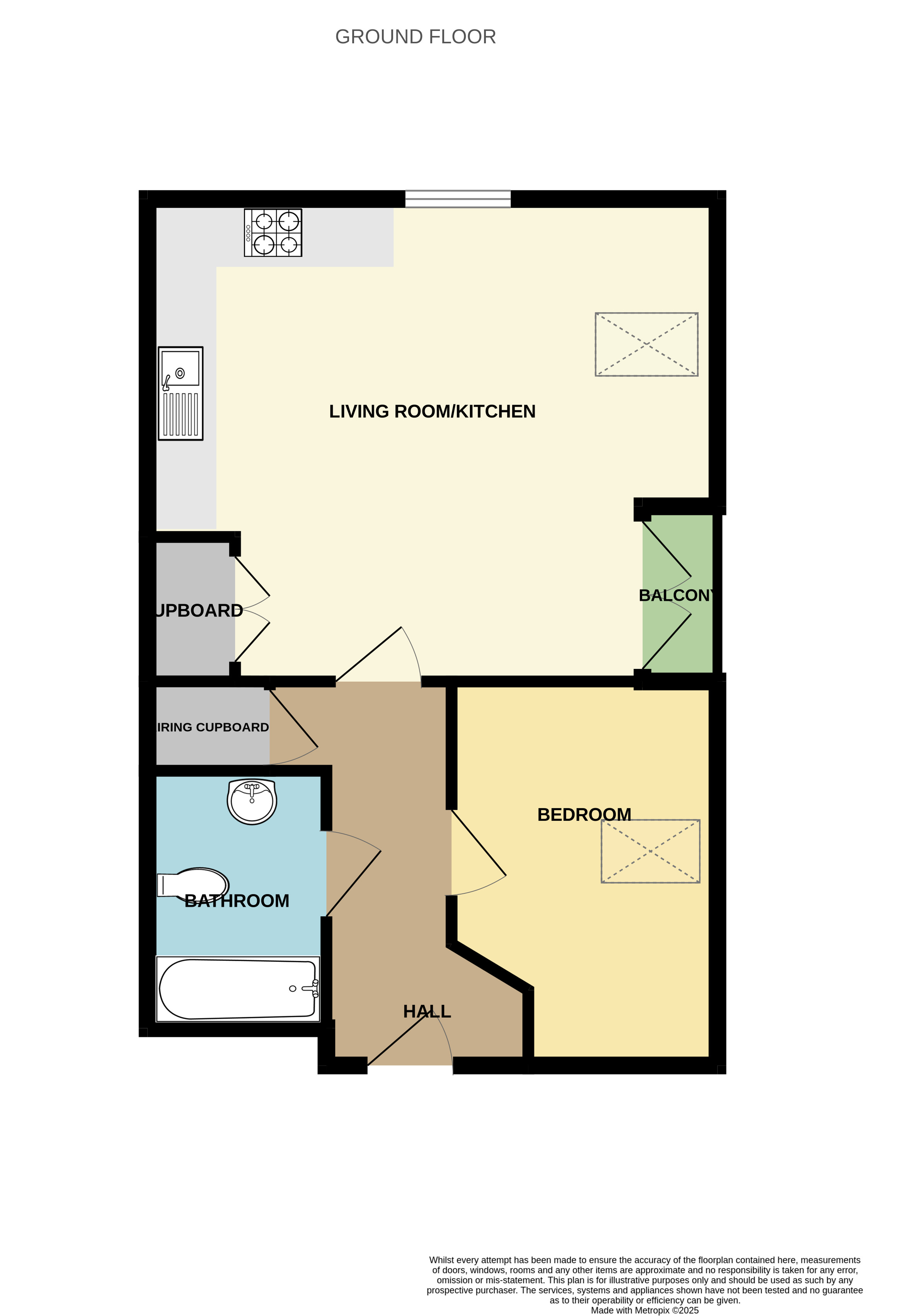 Flat 7, Iron View,, Cressing Road, Essex floorplan
