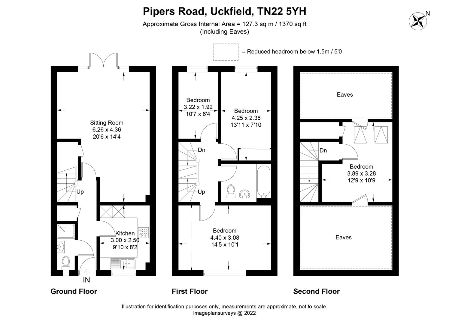 Pipers Field Ridgewood Uckfield Tn22 4 Bedroom Terraced House For