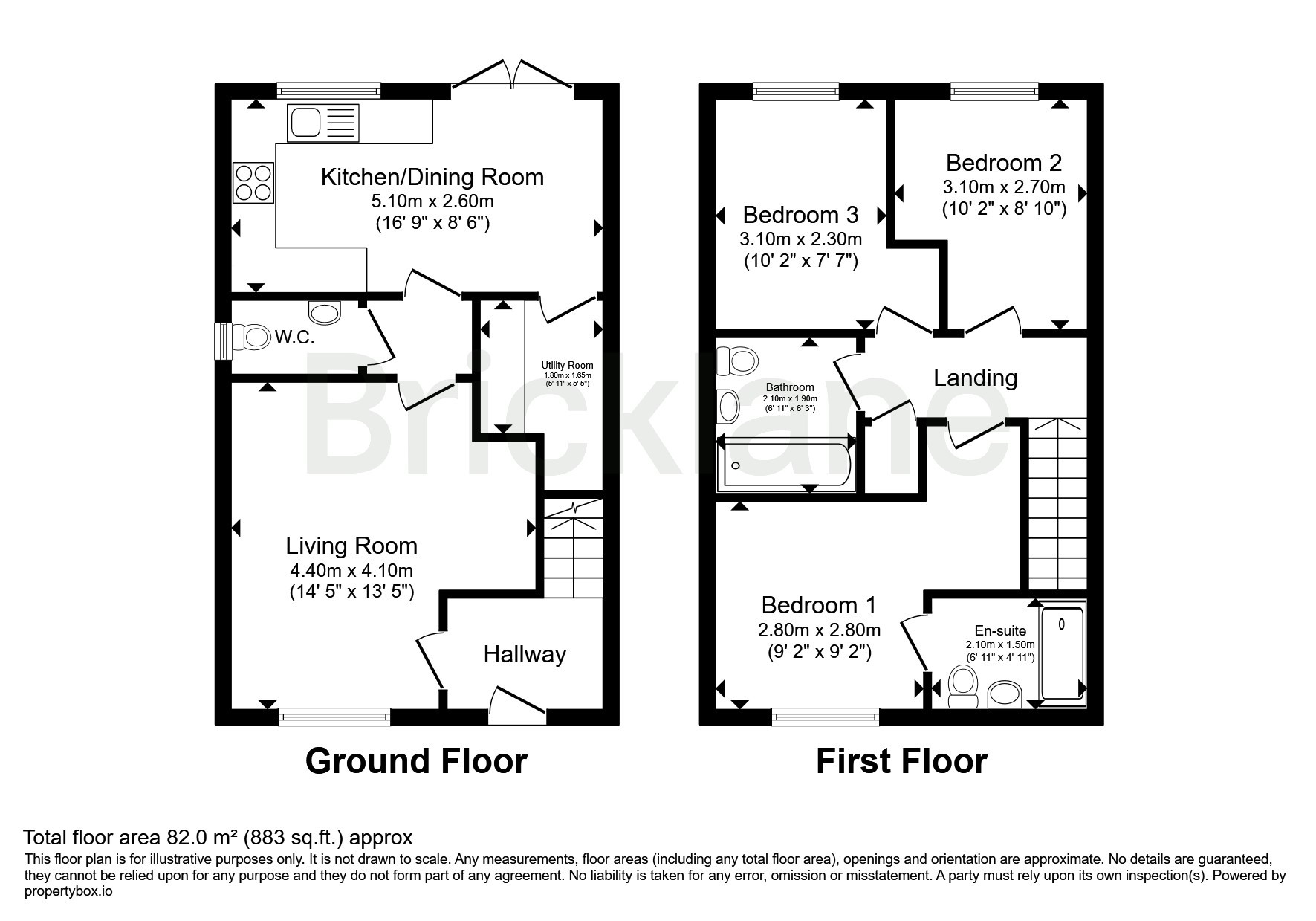 27, Bluebell Way, LOUGHBOROUGH floorplan