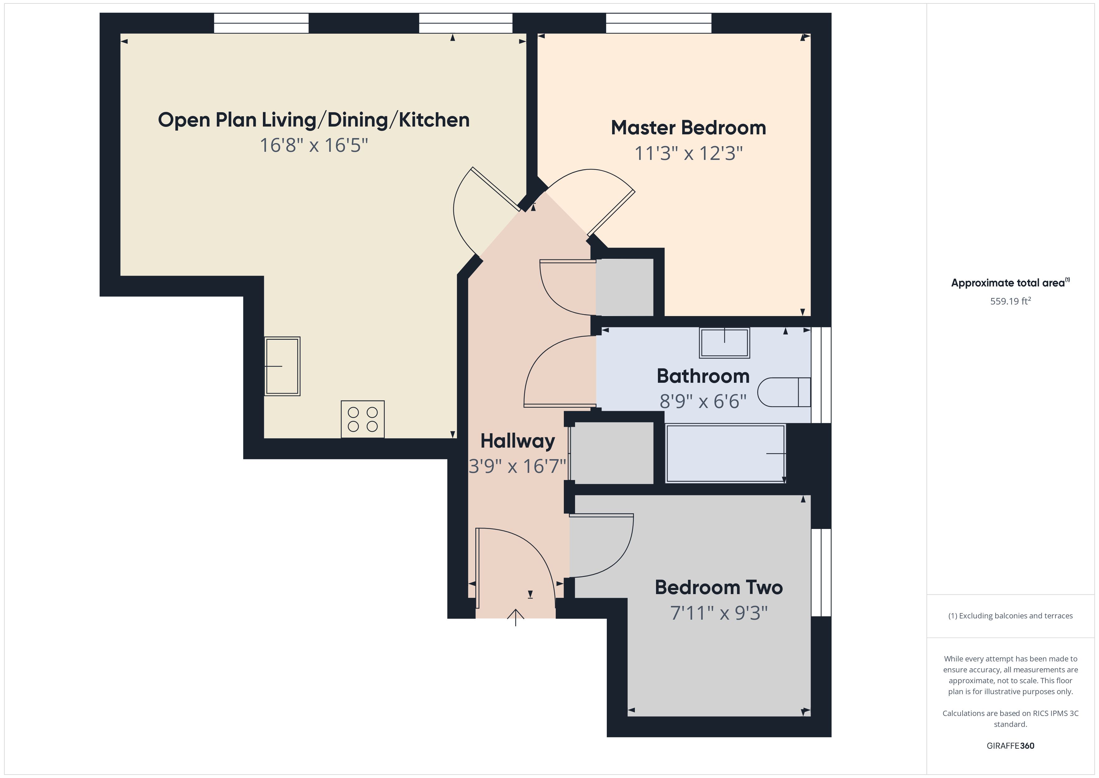 34, Edmonstone Crescent, Nottingham floorplan