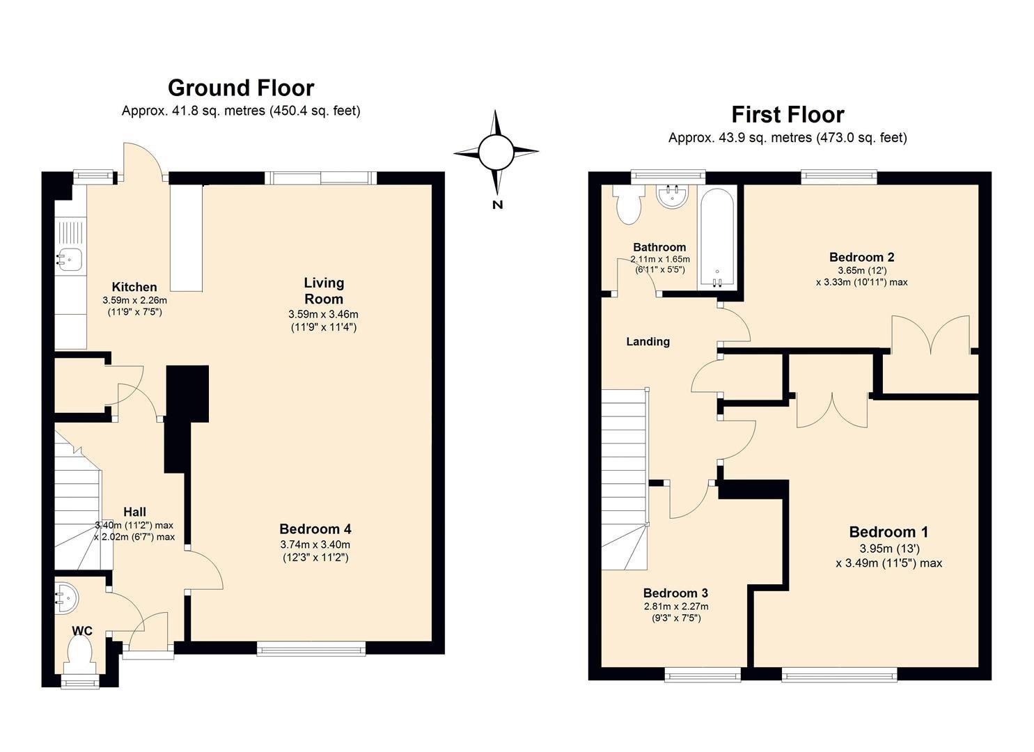 25, Cherrywood Avenue, Englefield Green floorplan