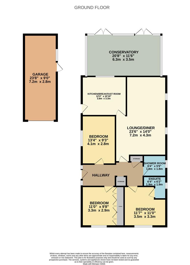 86, Neale Avenue, Kettering floorplan