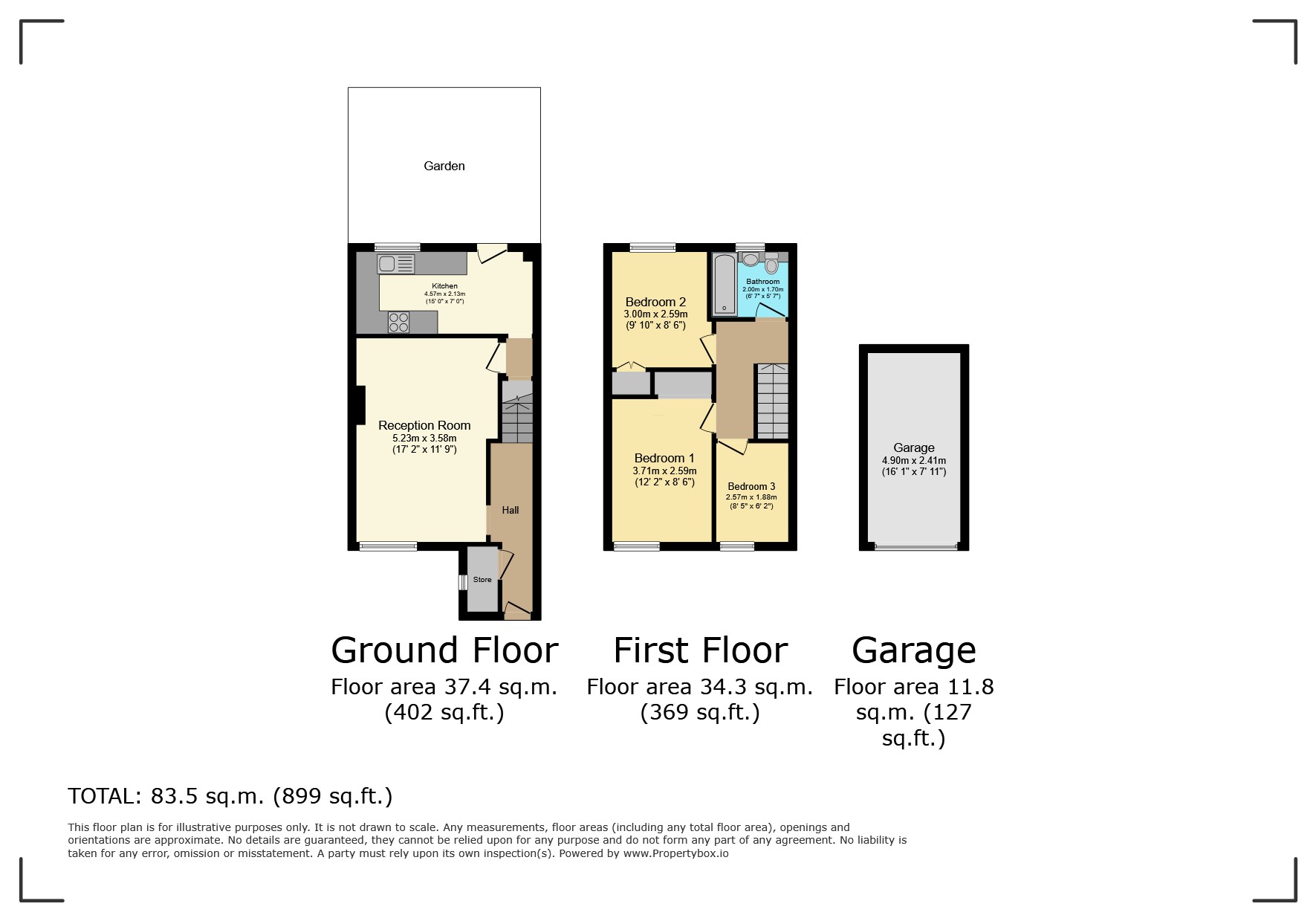 49, Browning Close, Berkshire floorplan
