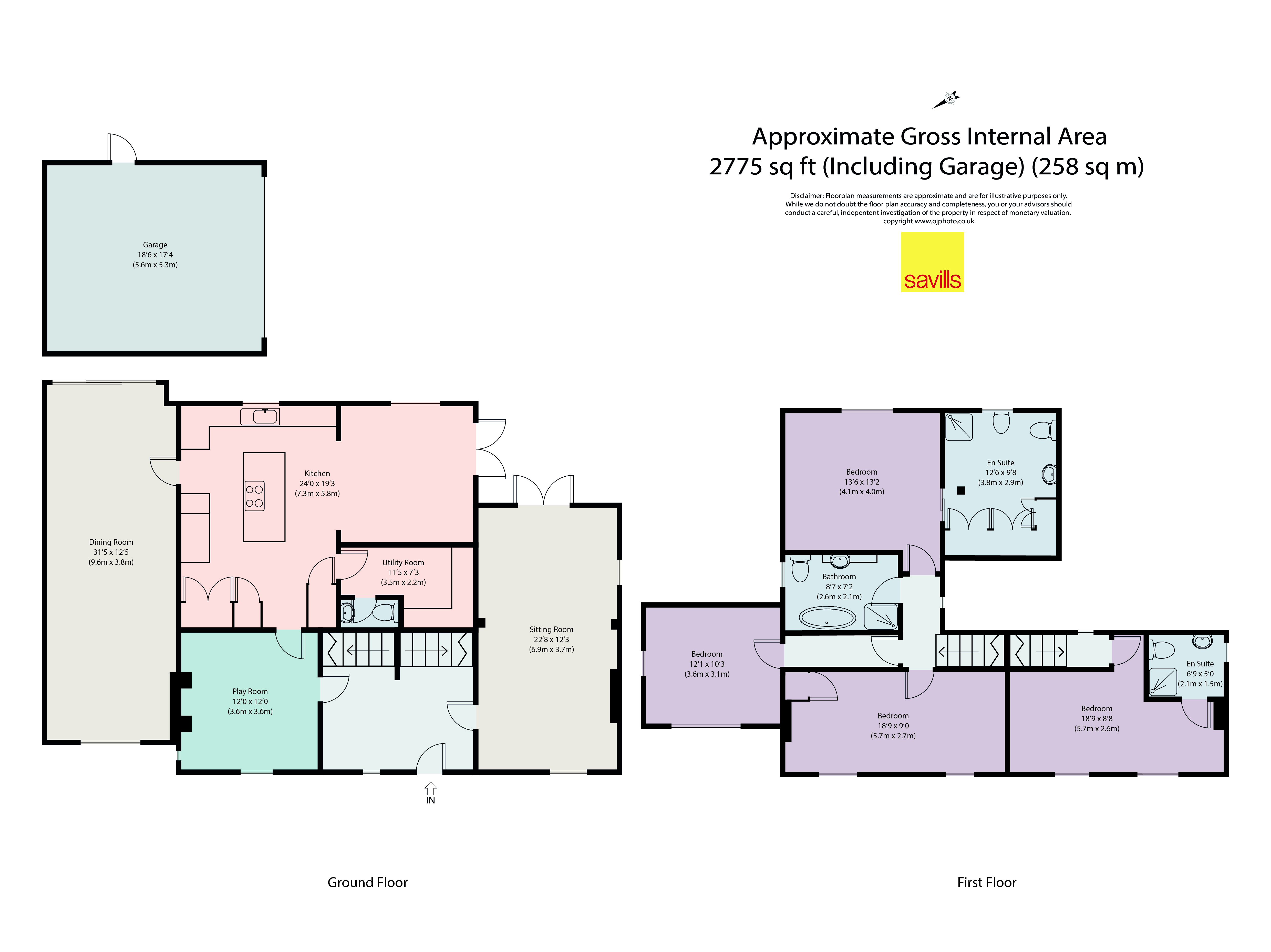 Richmond Cottage,, Loves Green, Chelmsford floorplan