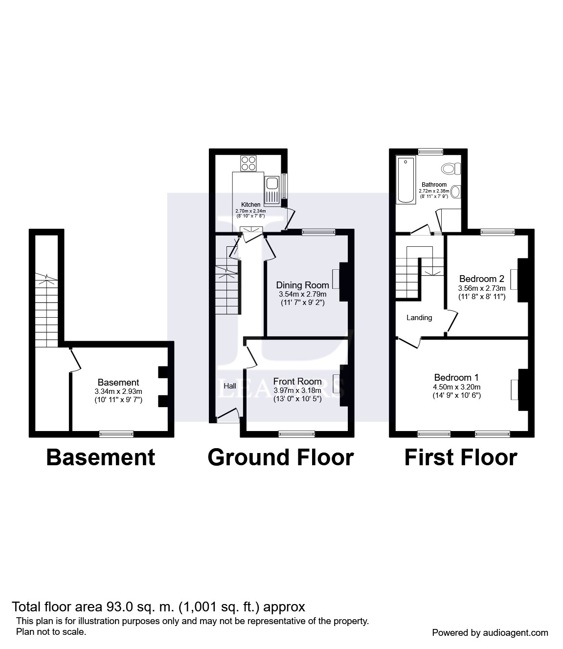 2 Bedrooms Terraced house to rent in Winstonian Road, Cheltenham GL52